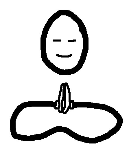 Picture: meditating elliptic curve